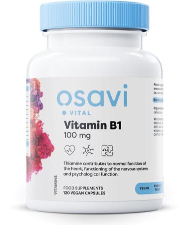 Osavi Vitamin B1 100mg - 120 Vegan caps