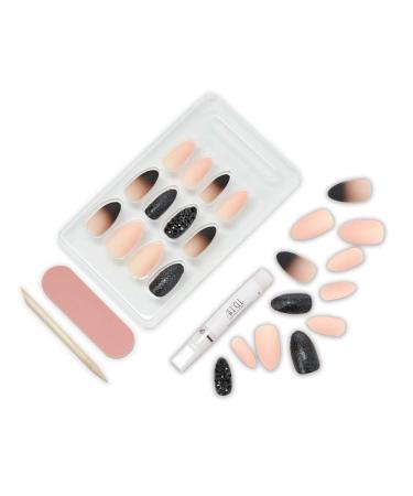 Ardell Nail Addict Premium Black Stud & Pink Ombre - 0.07 oz (2g) - Trendy Nail Art - Buy Online on GoSupps.com