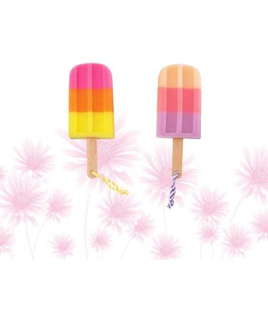 Supvox Peeling Bath Sponge Set - Ice Cream Stem Shape for Adults & Kids | Perfect for Home & Hotel Use - Buy Online on GoSupps.com