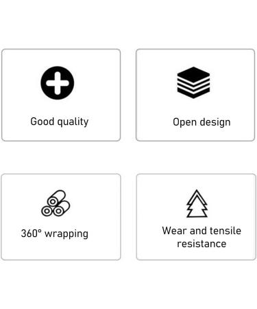 Hammer Toe Straightener & Claw Toe Stabilizer - Black Sponge Composite Fixation for Foot Alignment & Comfort - International Shipping Available - Buy Online on GoSupps.com