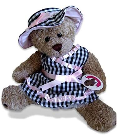 Build a Bear Wardrobe Checked Dress, Hat & Shoes Set - Fits Build-A-Bear Teddy Bears - Buy Online on GoSupps.com