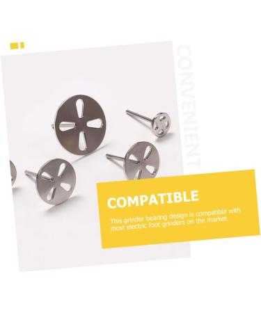 Healeved Foot Bearings Foot Dead Skin Sandpaper Bearing Electrical Tools Feet Sanding Paper Bearing Foot Grinding Bearing Sanding Disc Bearing Universal Feet Bearing Small - Buy Online on GoSupps.com