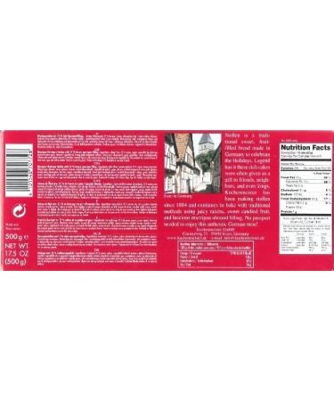 Kuchenmeister Marzipan Stollen Gift Box - 17.5 oz | Authentic German Holiday Cake - Buy Online on GoSupps.com