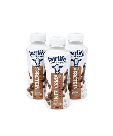 High Protein Chocolate Shake 30g - Gelatin Free Nutrition Plan (12 Pack - Buy Online on GoSupps.com