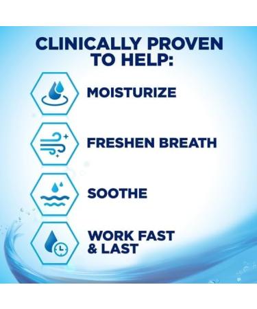 Biiotene Moisturizing Oral's Rinse Mouthwash for Dry Mouth Relief Alcohol-Free Gentle Formula with Fresh Mint Flavor Sugar-Free 16 oz - Buy Online on GoSupps.com