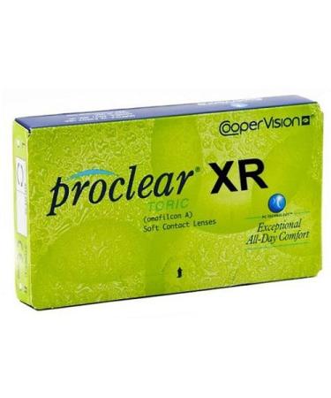 Proclear Toric XR 3 pieces / BC: 8.8 mm / DIA: 14.4 / CYL: -4.75 / AXIS: 125 / -3.25 diopters