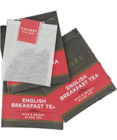  TAYLORS Taylors | English Breakfast Full and Bright Black Tea | Indian Black Tea for Breakfast - 2 x 20 Filters (100 Gr) - Buy Online on GoSupps.com