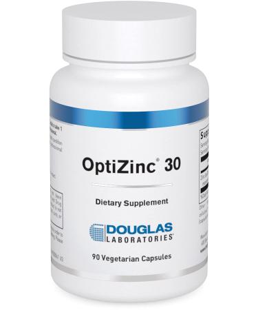 Douglas Laboratories Opti Zinc 30 mg. | Zinc Monomethionine Supports Immune Function and Healthy Skin | 90 Capsules