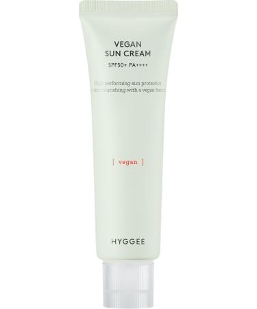 HYGGEE Vegan Sun Cream 50g Moisturizing Sunscreen SPF50+