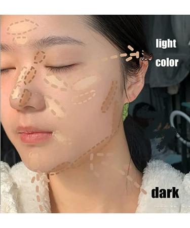 Tri-Color Concealer Palette - Full Coverage for Acne Marks, Dark Circles, and Tattoo Cover Up (2pcs) - Buy Online on GoSupps.com