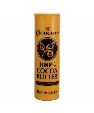 Cococare Coco Cocoa Butter Stick, Stock 100% 1 oz, 8 Pack