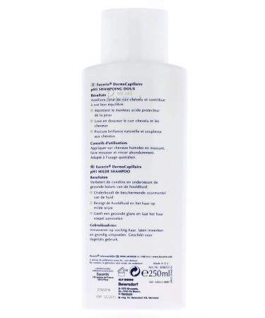 Eucerin Dermo Capillary pH5 Gentle Shampoo 250ml - Soothing Hair Care - Buy Online on GoSupps.com