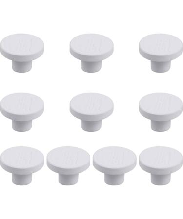 VILLCASE 10pcs Coral Frag Plug - Acrylic Aquarium Coral Rack Holder Base & Stand | White Aquarium Accessories - Buy Online on GoSupps.com