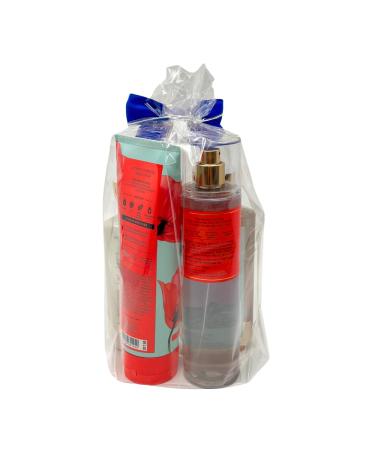 Bath & Body Works Poppy 4-Piece Deluxe Gift Set Perfect Holiday Gift with Body Lotion Shower Gel Body Cream & Fragrance Mist - Buy Online on GoSupps.com