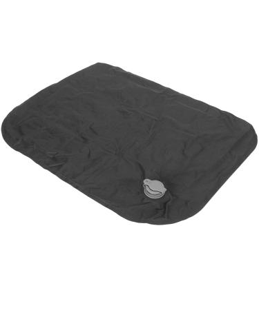 Anggrek Inflatable Seat Cushion | Quick Inflate Travel Pillow | Waterproof TPU | Perfect for Camping & Picnics (Black) - International Shipping Available - Buy Online on GoSupps.com