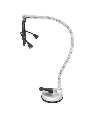Qyebavge 360 Freely Rotation Hair Dryer Holder Hands-Free Removable Suction Cup Stand