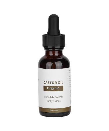 Organic Castor Oil for Eyelash & Beard Growth | Natural Essential Oil for Hair Nails & Skin - Buy Online on GoSupps.com