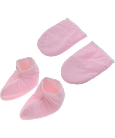 FRCOLOR 4 Pairs Paraffin Foot Cover Dry Hands Gloves Paraffin Bath Gloves Wax Care Insulated Mittens Insulated Therapy Gloves Hand Treatment Gloves Care - Buy Online on GoSupps.com