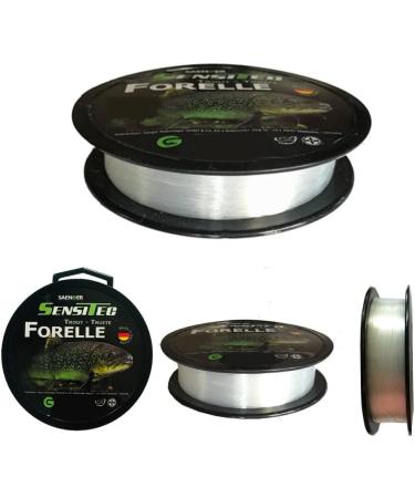 Sensitec 400m Monofilament Nylon Fishing Line - 0.25mm Target Trout Line | Durable Craft Fishing Line for International Shipping - Buy Online on GoSupps.com