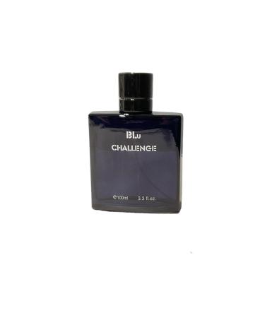 Blu Challenge Men 3.3 Ounces Eau De Toilette Spray - Buy Online on GoSupps.com