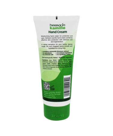 Herbacin Kamille Hand Cream 3.4 Fl Oz (Pack of 3) - Original Formula - Buy Online on GoSupps.com