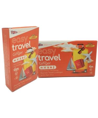 Simpkins Ginger Glucose Travel Lozenges 40g (Pack of 2) Simpkins Travel Sweets