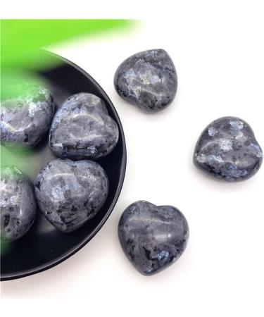 1pc Natural Labradorite Heart-Shaped Raw Quartz Crystal Specimen Decor Quality Gemstone Stone Home Decor Stone Collection - Buy Online on GoSupps.com