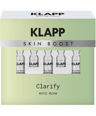 KLAPP Cosmetics Skin Boost Clarify AntiAcne 5 x 2 ml - Buy Online on GoSupps.com
