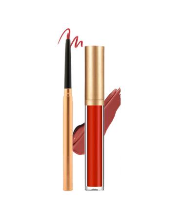 Set Crayon et Rouge L vres Produits De Maquillage Hydratants Gloss Teint - pour Femmes Voyageurs D butants Professionnels Mari es Amateurs de Beaut Routine 8