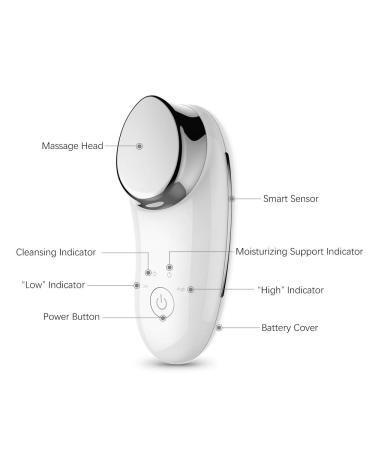 TOUCHBeauty Sonic Facial Massager Cleanser - Deep Cleansing and Moisturizing Device TB-1681 - Buy Online on GoSupps.com