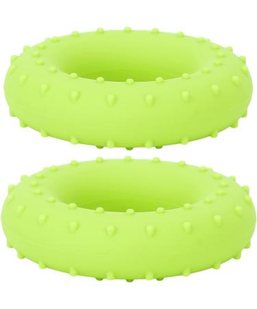 Verdant Touch Grip Thickening Ring - 2 Pack Silicone O-Shape for Forearm Training - 13.6 kg Muscle Coach - Green - Enhance Grip Strength - Buy Online on GoSupps.com
