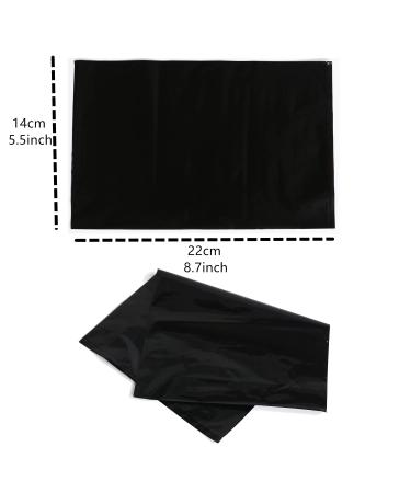 100PCS Tattoo Wash Bottle Bags | Thicken Disposable Squeeze Bags (Black) - WeeGeeks - Buy Online on GoSupps.com