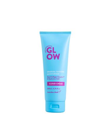 Australian Glow Cloud Cr me Gradual Tanning Lotion w/Quad-Collagen Complex & Hyaluronic Acid - 6.76 fl. oz / 200ml