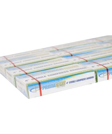 PrimaCare WB-7701-CS First Aid Sterile Compress Bandage - 4x7 Medical Gauze Roll Pack of 12 | International Shipping Available - Buy Online on GoSupps.com