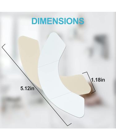 VLOOKUP Ostomy Barrier Strips - Pack of 20 | Elastic, Latex-Free, Waterproof | Colostomy Bag Skin Barrier Extenders - Buy Online on GoSupps.com
