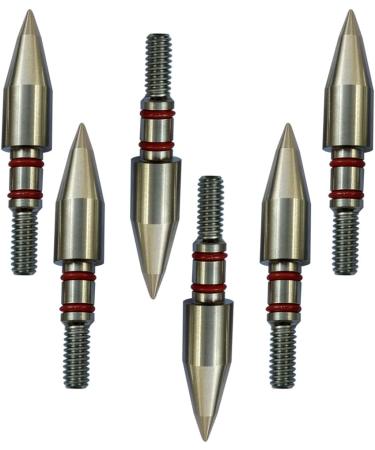 Stainless Steel Archery Field Points 125 Grains - 1 Dozen (12 PCS) T 5/16 for Arrow Target Field Tips and Broadheads - Buy Online on GoSupps.com