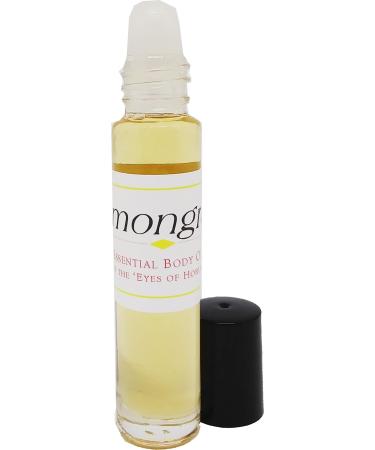 Lemongrass Scented Body Oil Fragrance Roll-On - Gold - 1/4 oz. - ID#31911 0.25 Fl Oz (Pack of 1)