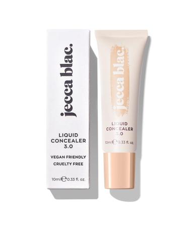 Jecca Blac Liquid Concealer  Full Coverage Soft Matte Finish  Long-lasting and Transfer-Resistant  Gender Neutral and LGBTIQA+ Inclusive Make Up  Shade 3.0  10ml Medium 3.0