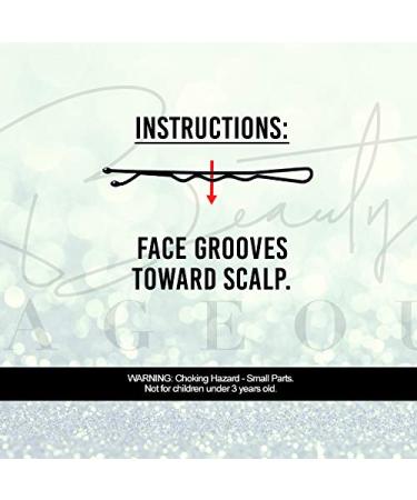 Super Grip Black Bobby Pins - 400 Count | Reusable Tin - 2 Pack - Buy Online on GoSupps.com