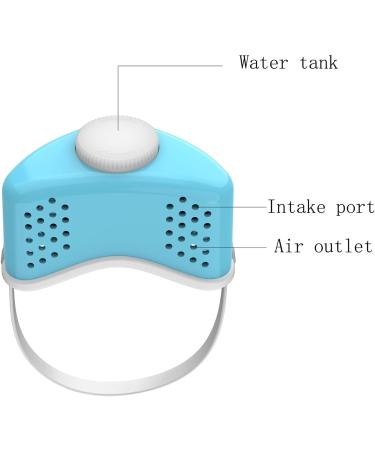 Portable Electric Anti Snore Air Purifier - 3 Gears Adjustable, Silicone Filter for Snoring Solution & Improved Sleep (Blue) - Buy Online on GoSupps.com