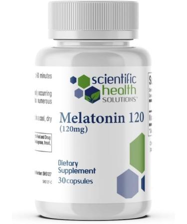 Scientific Health Solutions Melatonin Bundle | 60mg & 120mg High Dosage Capsules | Easy-to-Swallow Vegan Non-GMO Gluten-Free | Made in USA for Enhanced Sleep and Restful Nights - Buy Online on GoSupps.com