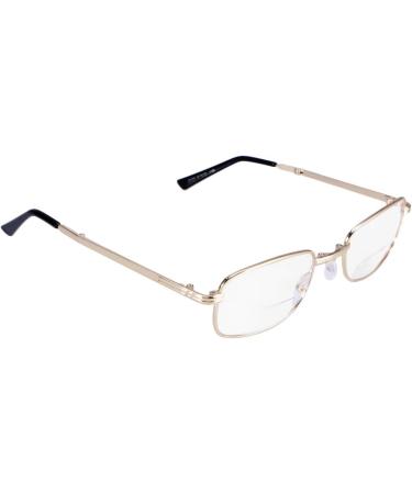 BEZAX 3pcs Anti-Fatigue Foldable Reading Glasses for Women & Men - Eye Care Eyewear for Near & Distance Vision (200 Degrees) - Shop Internationally - Buy Online on GoSupps.com