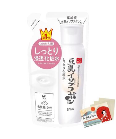 Nameraka Honpo Sana Soy Milk Isoflavone Facial Lotion NC 180ml Refill - Moist