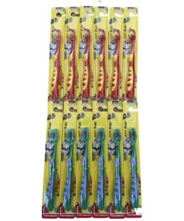 Ora-Zen Kids Soft Bristles Toothbrushes - 12-Count Pack - Buy Online on GoSupps.com