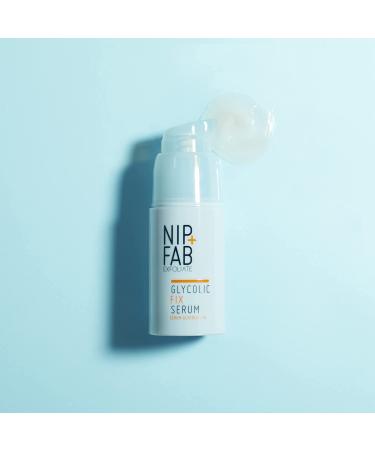 Nip + Fab Glycolic Acid Fix Serum with Aloe Vera - Anti-Aging AHA Treatment for Fine Lines, Wrinkles, and Pores - Skin Toning Formula - 1.01 oz - Buy Online on GoSupps.com