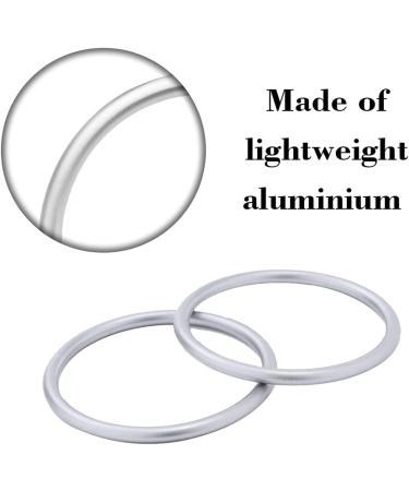 2 Pcs Aluminium Carrier Rings Baby Sling Rings Breathable Slings Wrap Rings for Infants Toddlers Carriers - Buy Online on GoSupps.com
