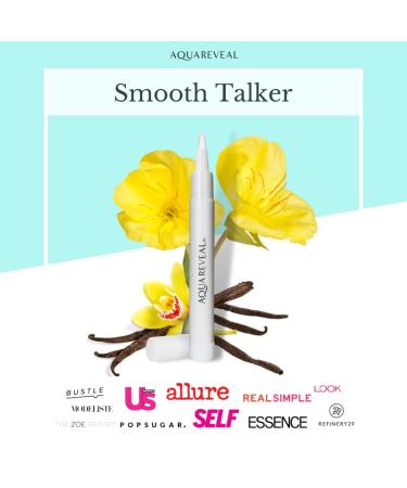 Aquareveal Smooth Talker Water Peel for Lips - Gentle Lip Exfoliator for Smooth Application of Lipsticks, Balms, and Gloss - 0.12 Fl Oz - Buy Online on GoSupps.com