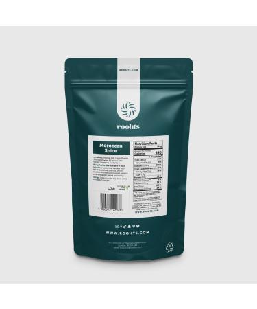 Roohts | Moroccan spice 50g | Ras El Hanout | Easy meals | Premium blend mix | Hand Blended - Buy Online on GoSupps.com