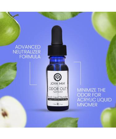Joya Mia Apple Scent Liquid Monomer Odor Out Drops 0.5oz - Smell Removal & Neutralizer - Buy Online on GoSupps.com
