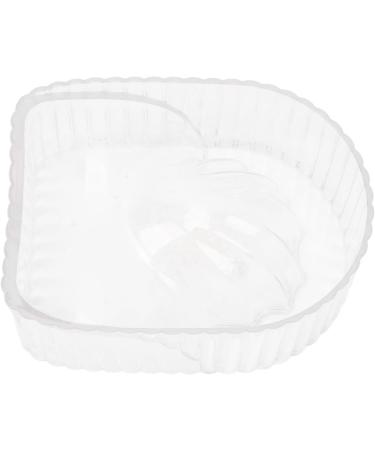 Acrylic Soften Dead Skin Clean Nail Manicure Wash Soaker Tray Nail Art Hand Wash Remover Soak Bowl Hand Soaking Bowl for Beauty Salon (Transparent) - Buy Online on GoSupps.com